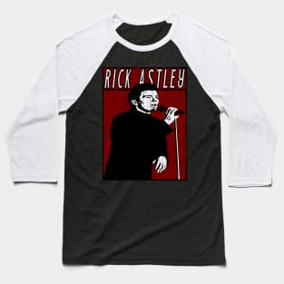 Vintage Retro Rick Astley Baseball T-Shirt